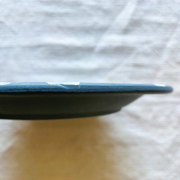 Décor | Hand Painted Decorative Plate, Basketweave Peonies, Folk Art, 8" Ceramic - Picture 6 of 8